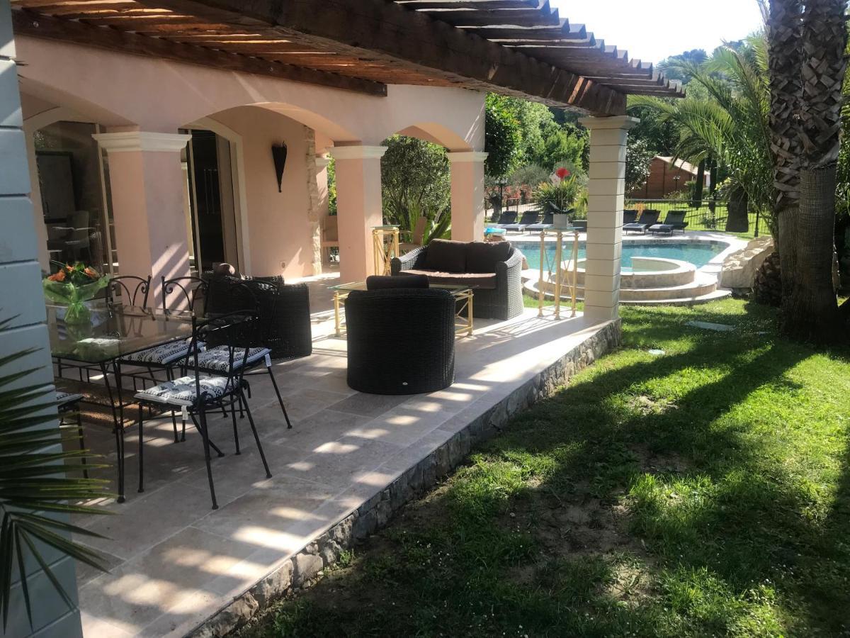 Luxueuse Villa Piscine Et Jacuzzi 생폴드방스 외부 사진